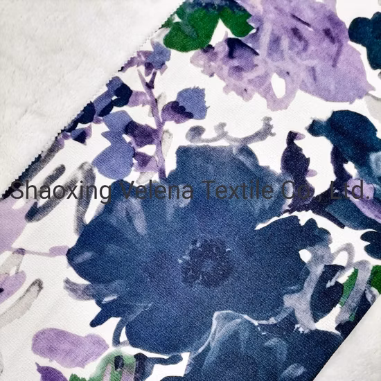 High Quality 2021 Jaguar Velvet Printed Upholstery Furniture Sofa Home Textile Warp Knit Fabric