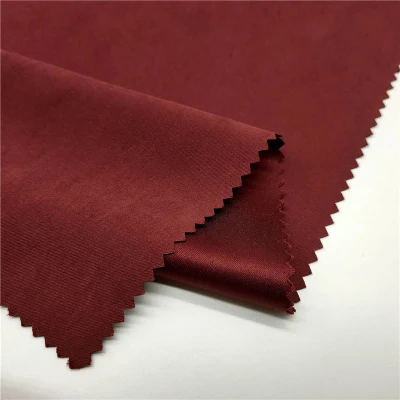 Ot Selling 90 % Poly 10 % Nylon-Satin-Textil-Mikrofaserstoff, Pfirsichhaut-Wildlederstoff für Jacken